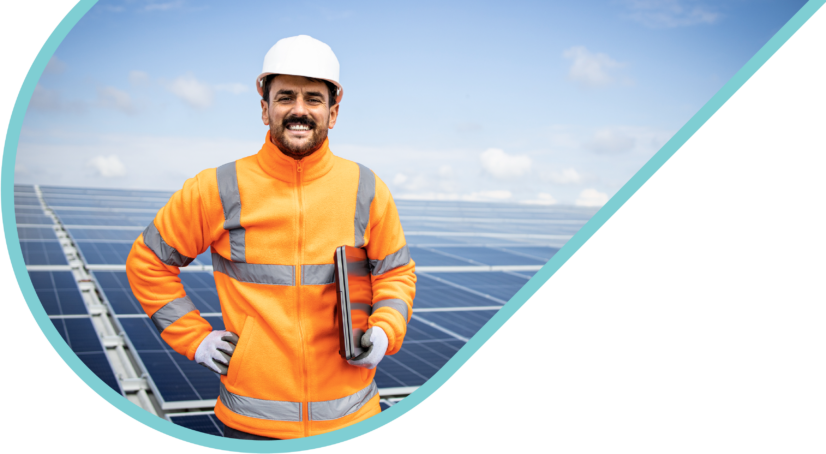 utility and energy employee uses dash solutions payments